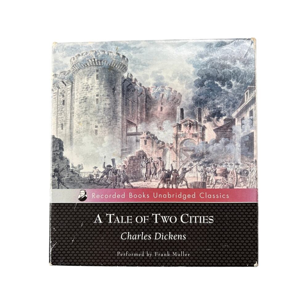 A Tale of Two Cities by Charles Dickens (1986, Compact Disc, Unabridged edition)
